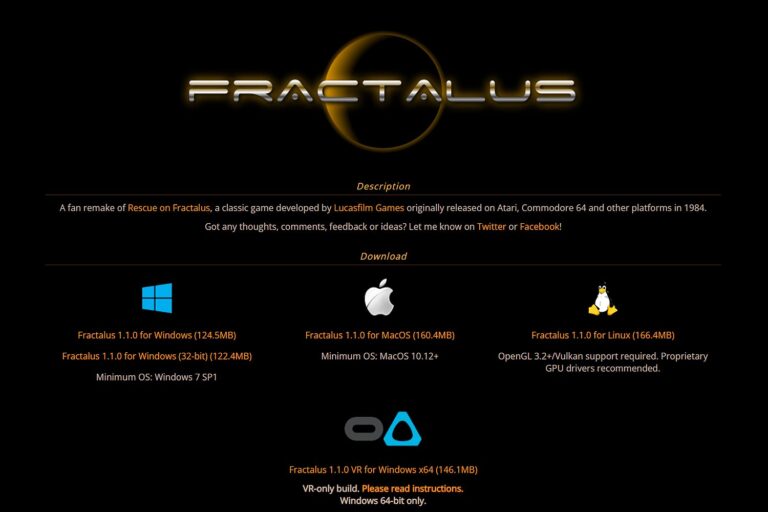 Fractalus 1.1 Released