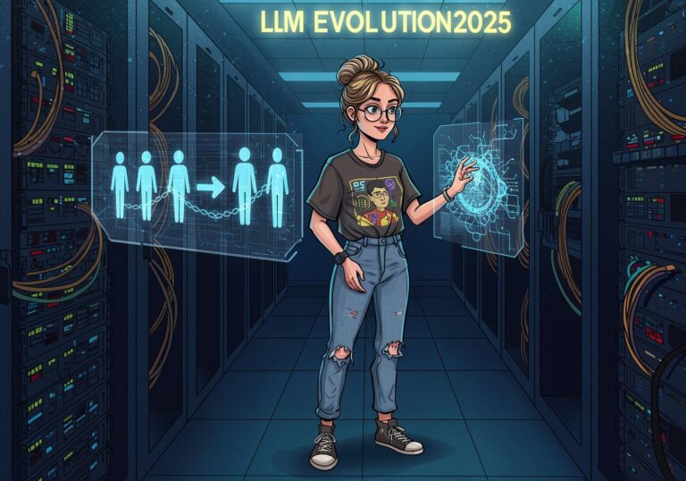 Ewolucja LLM w 2025 roku – od nadzoru ludzkiego do autonomicznego uczenia